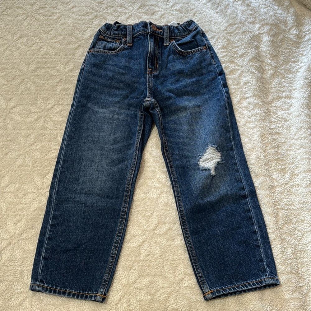 Old Navy High Rise Slouchy Straight Jeans
